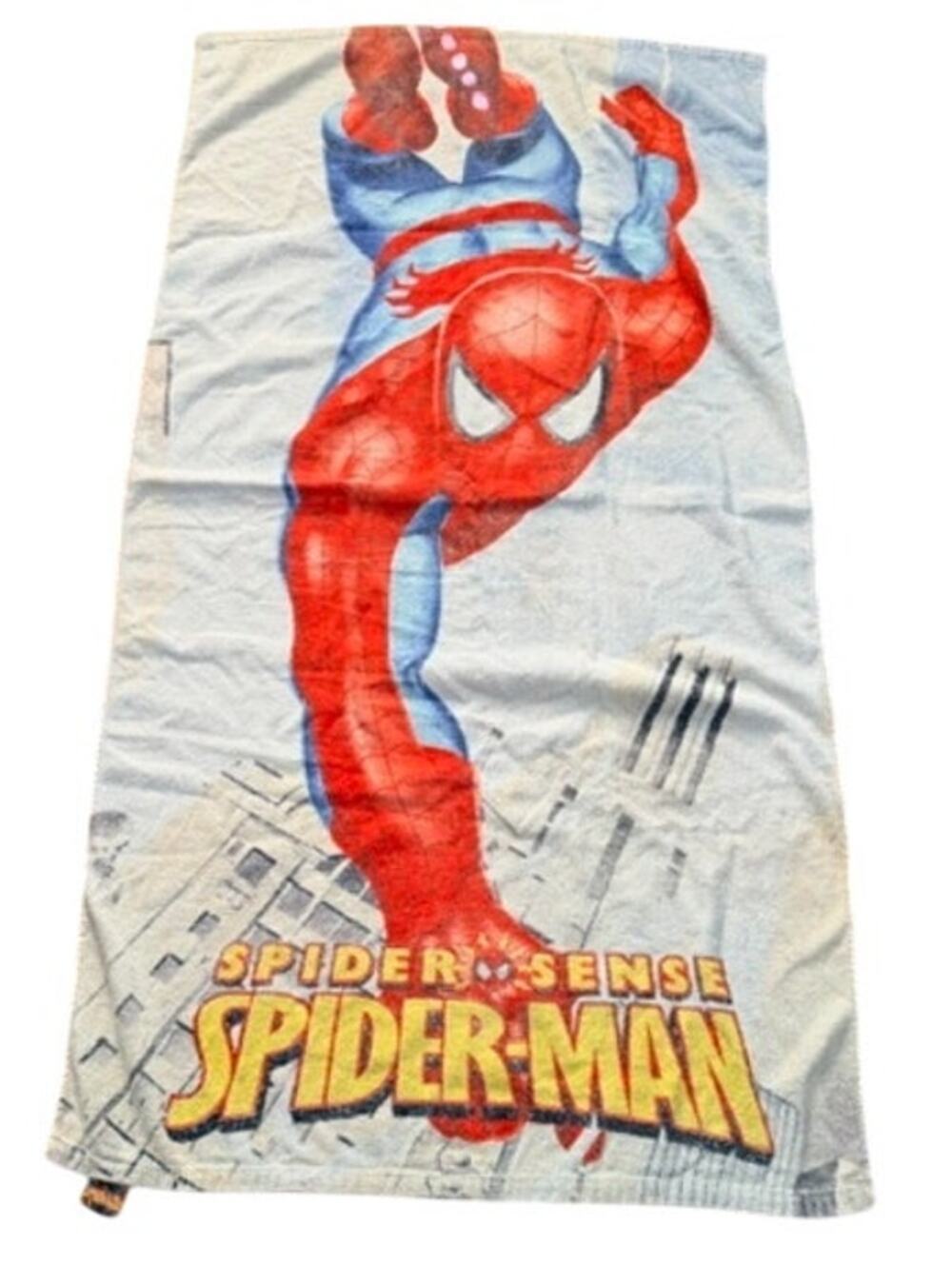 Marvel Spider-Man Spider-Sense 2010 Bath Beach Towel 30x60 Collectible
